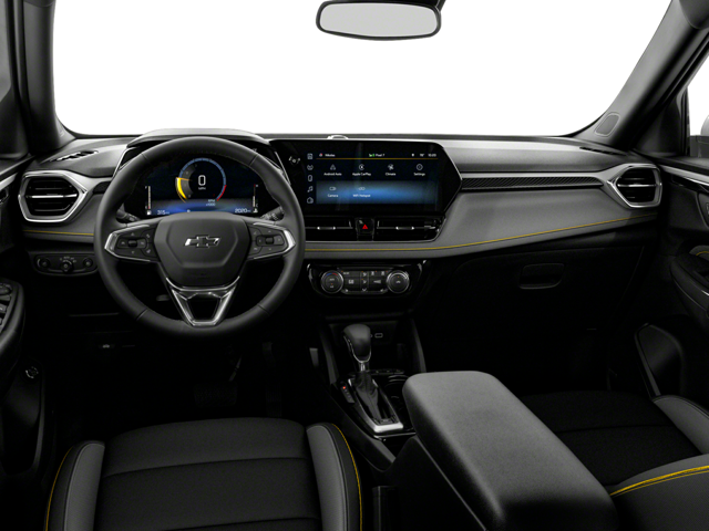 The inside of a Chevrolet vehicle