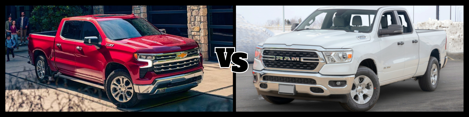 2024 Chevrolet Silverado vs 2024 Ram 1500