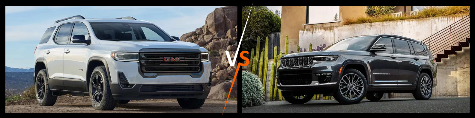 2023 GMC Acadia vs 2023 Jeep Grand Cherokee